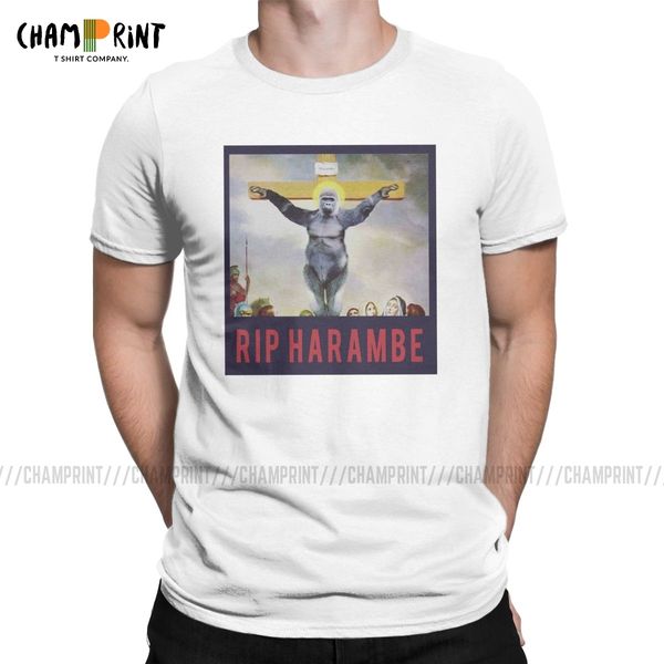 

men's rip harambe son of god t shirts dicks out cotton clothing leisure short sleeve crew neck tee shirt unique t-shirt for male