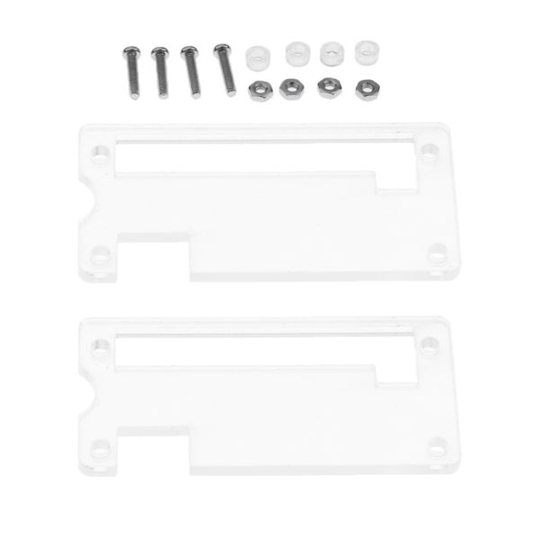 

acrylic starter kit case shell protection box for raspberry pi clear