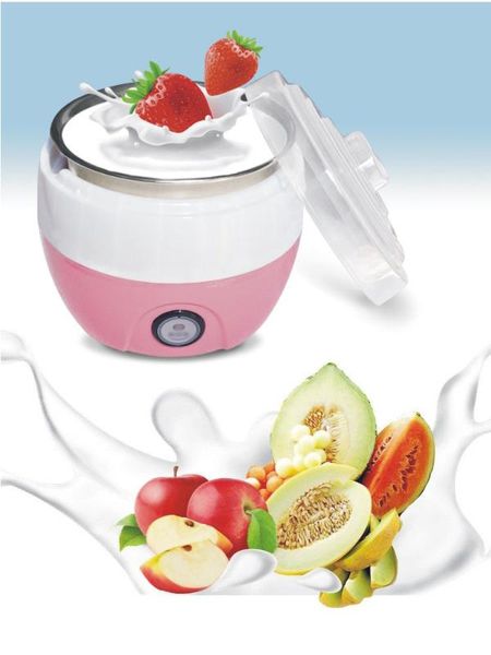 

yogurt makers 1l maker 15w 220v 50hz electric automatic machine plastic liner yoghurt diy tool kitchen appliances