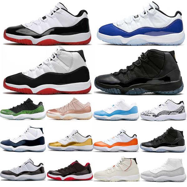 

wholesale 2020 jumpman 11s 11s mens basketball shoes satin jordan retro cap and gown trainers sports sneakers size 13, White;red