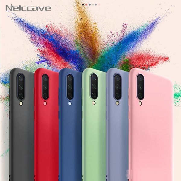 

case for xiaomi 9 8 lite cc9 cc9e my 9t a3 a2 6 play my x 2 2s 3 soft caramel color tpu case