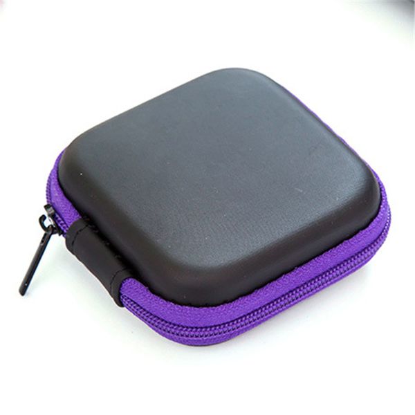 

new mini hard headphone case eva earphone storage bag protective case usb cable earbuds pouch box earphone accessories