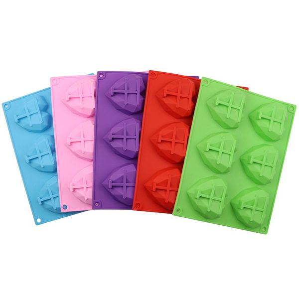 

heart-shaped silicone molds three-dimensional silicone soap mould 6 companies ice cube moulds cake decorating supplies 4 6mh f2
