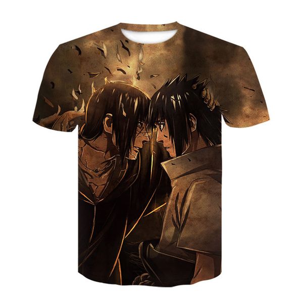 

3d naruto ghoul 3d print shirts funny hippie kawaii men clothing