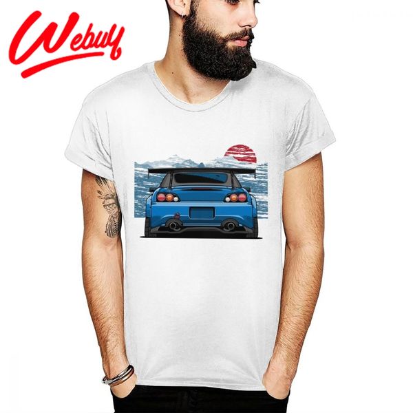 

дизайн натурального хлопка s2000 спортивный автомобиль для man t shirt новая мода
