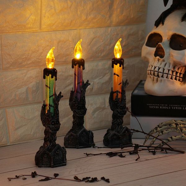 

halloween decoration candle lamp bar ktv shopping mall deskdecoration scene arrangement ktv props props and propsprops z0xbr