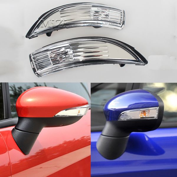 

for fiesta 8 2008-2020 rearview mirror lights turn signal lights side mirror lamps rearview indicator