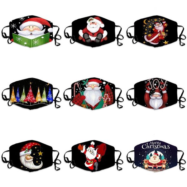 

face masks supplies dustproof print mask universal for men and women#678, Black