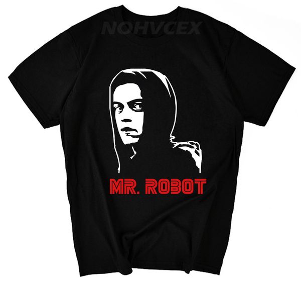 

mr robot t-shirt men funny printed t shirt tees short sleeve casual tshirts