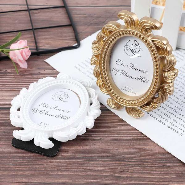 

1 pc retro decorative flower p frame wedding home decor deskpicture frame 2 color