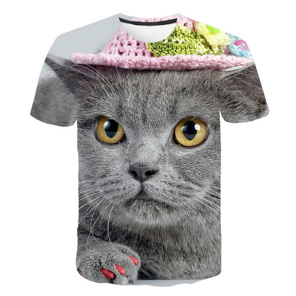 

o collar pet cat mens for men fun lovely animal x-6xl 3d print shirts horror comics humor men clothing