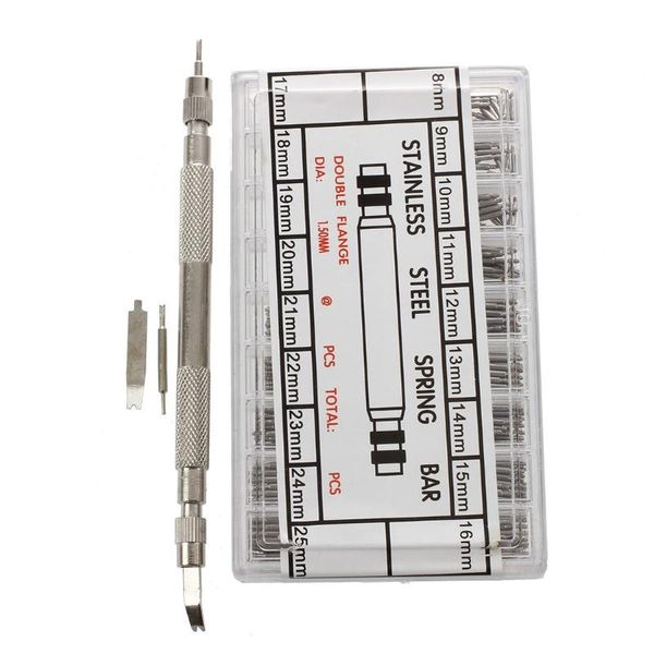 

repair tools & kits practical 360 pcs 8-25 mm stainless steel watches spring bars + pins watchband bar