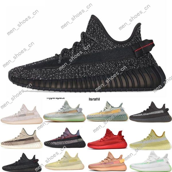 

black static oreo cinder sage earth tail light reflective kanye running shoes yecheil marsh zyon men women womens trainers #oo7