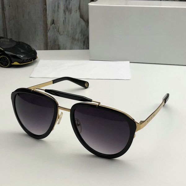 

new 592 brand designer sunglasses for women popular sunglasses fashion uv protection lens color plated cat eye half frame come with package, White;black