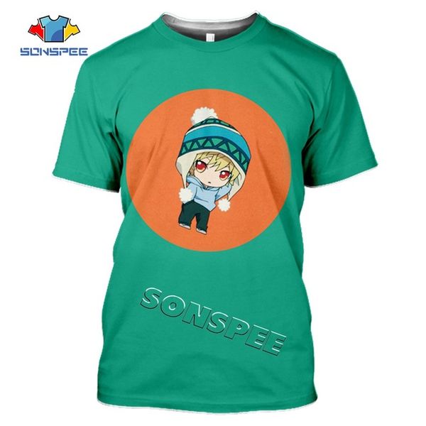 

anime noragami summer homme pullover 3d print shirts hippie graphic hentai men clothing