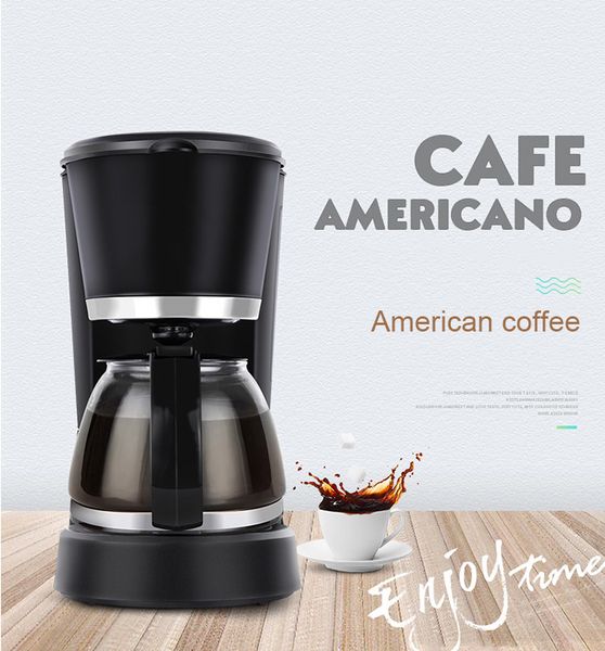 

Automatic Electric Latte Espresso Coffee Maker Mini 0.6L Moka Drip Cafe American Coffee Brewing Machine Tea Pot Boiler EU