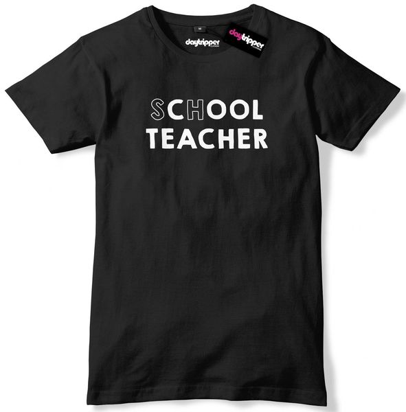 

school cool teacher mens premium t-shirt tee 2018 summer new casual cotton tee black