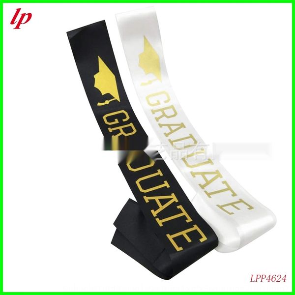 

graduation ceremony party printing golden doctoral hat shoulder strap graduated shoulder strap etiquette belt v1xio