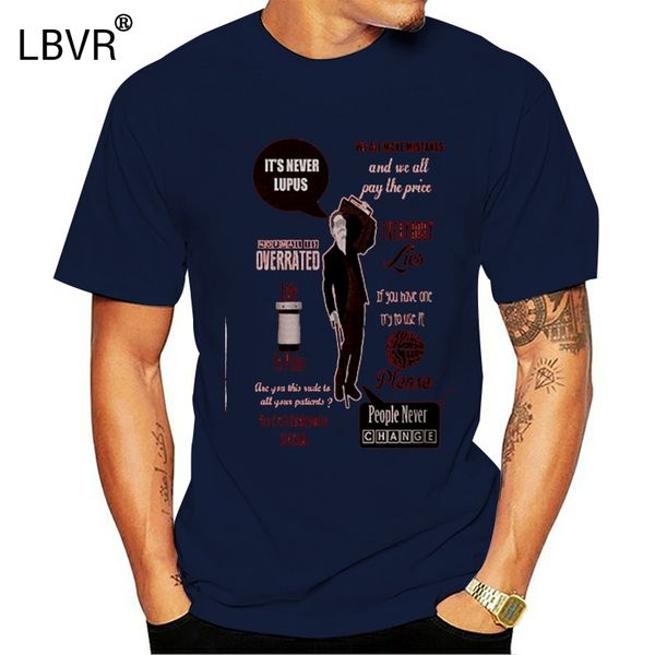 

dr house md tri-смесь футболки мужчин футболка