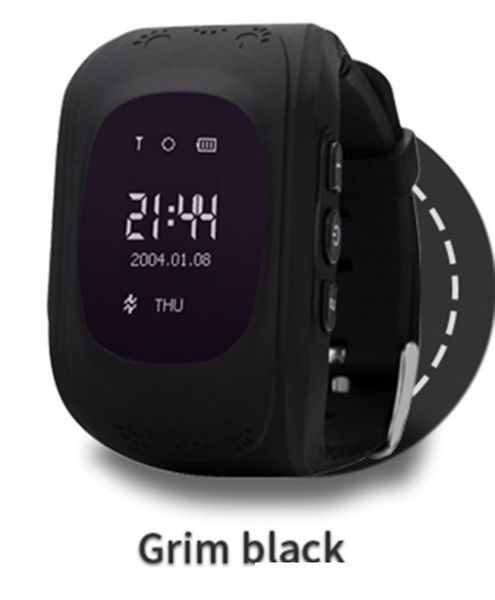 

kids smart watch q50 gps lbs double location safe children watch activity tracker sos card for android and ios with retail package