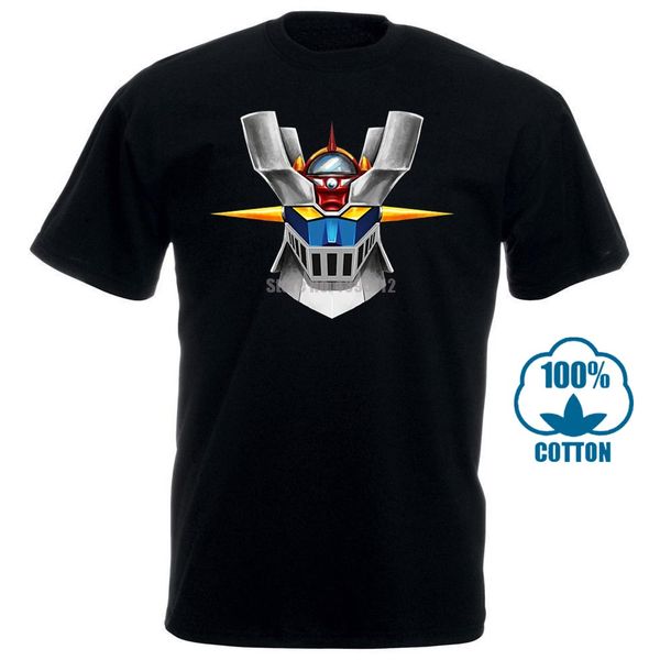

mazinger z anime old classic short sleeve black t shirt size m 4xl 012257