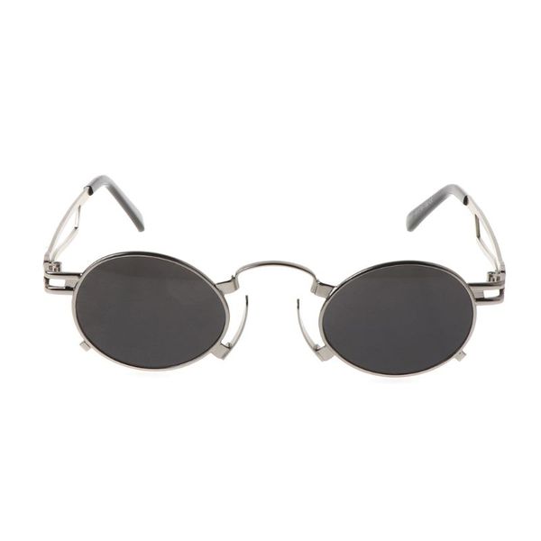 

sunglasses punk fashion metal frame vintage sun glasses uv400 brand designer women men party driving decoration, White;black