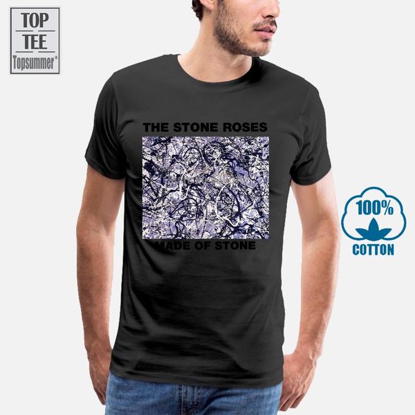 

the stone roses made of stone t shirt grey begging you second coming fashion men tee