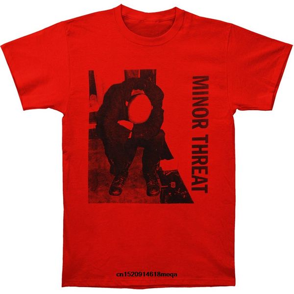 

футболка смешной майка мужская мода футболка minor threat мужская случайные футболки красный мужчин печатные футболки