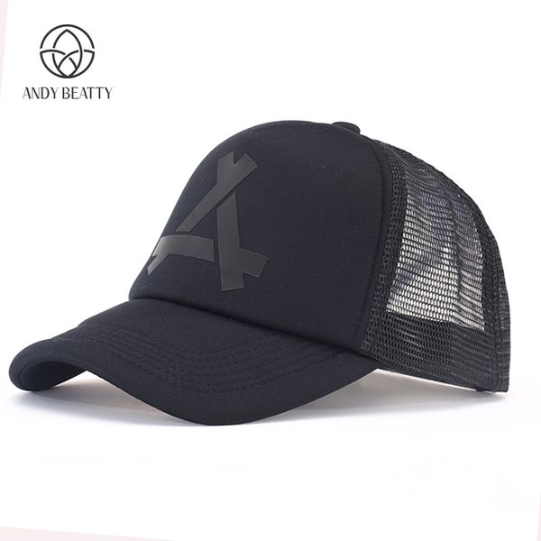 

andybeatty summer baseball caps men snapback breathable quick-drying mesh hats women sunshade caps, Blue;gray