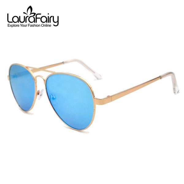 

sunglasses laura fairy design pilot men women blue mirrored coating driving sun glasses lunettes de soleil homme 2021, White;black