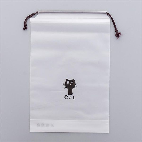 

transparent cartoonl cat cosmetic bag travel makeup case zipper make up handbag organizer storage pouch toiletry women wash kit