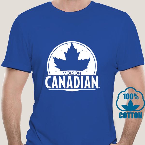 

2810a molson canadian t-shirt - molson maple leaf beer shirt (красный