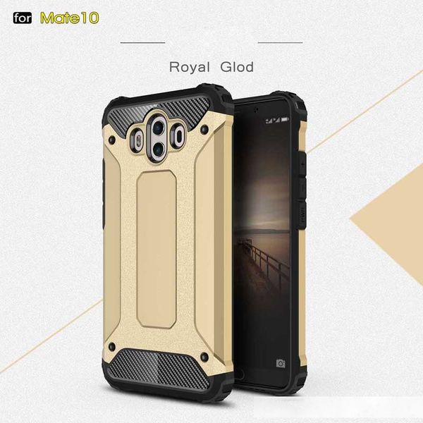 

dual layer heavy duty rugged armor case for huawei mate 10 hybrid tpu pc shockproof protective cover