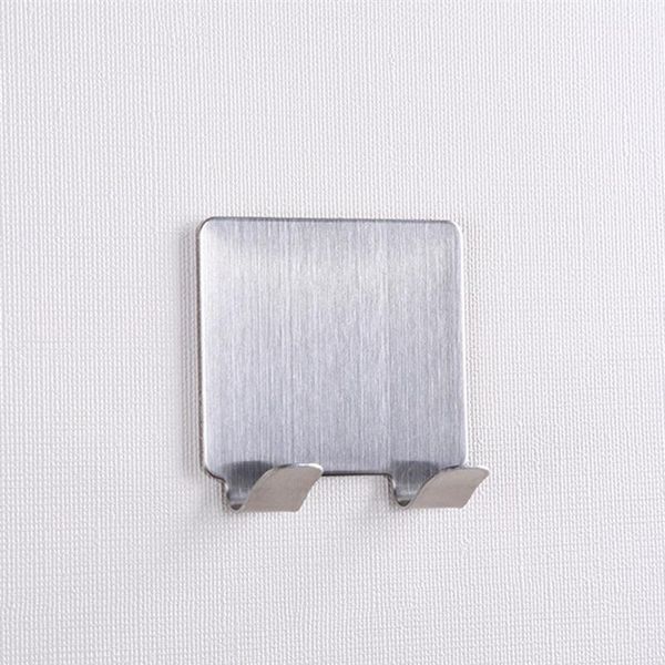 

adhesive glass stainless bathroom wall 4pcs sticky ounona self hanger duty hooks steel for kitchen heavy lfxfv bdebaby