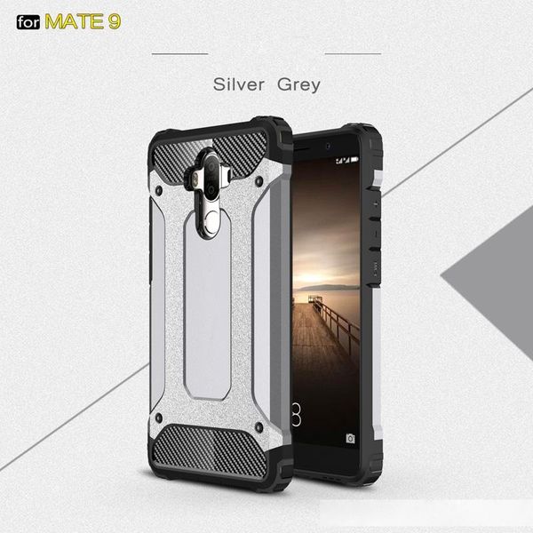 

shockproof heavy duty phone case anti scratch armor protective impact resistant silicone cover for huawei mate 9