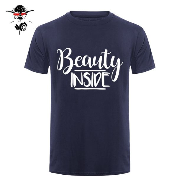 

beauty inside mens t-shirt tee funny fashion birthday gift low price round neck men tees summer tees t shirt