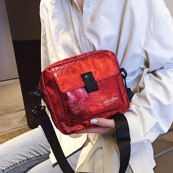 

metal colors women bag fashion soft pu leather female tote handbags casual travel shoulder bag ladies small messenger bag