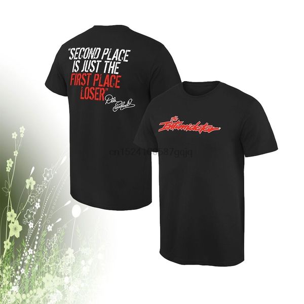 

dale earnhardt black first place t-shirt men summer cotton fashion t-shirts