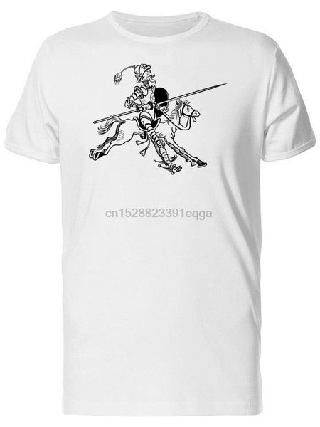 

don quixote sketch men tee -image by tee tshirt tee shirt