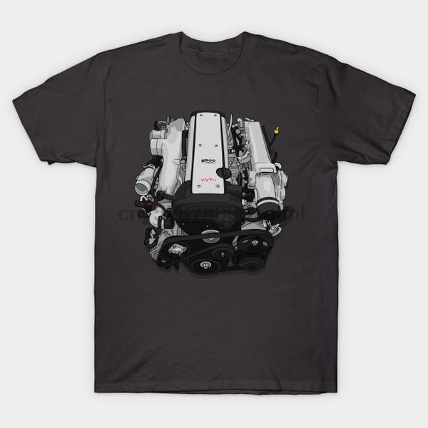 

мужчины с коротким рукавом тенниска 1jz двигатель toyota t shirt женщины тенниска