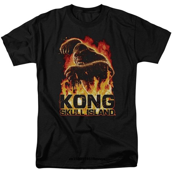 

funny t shirts king skull island out of the fire men t-shirt