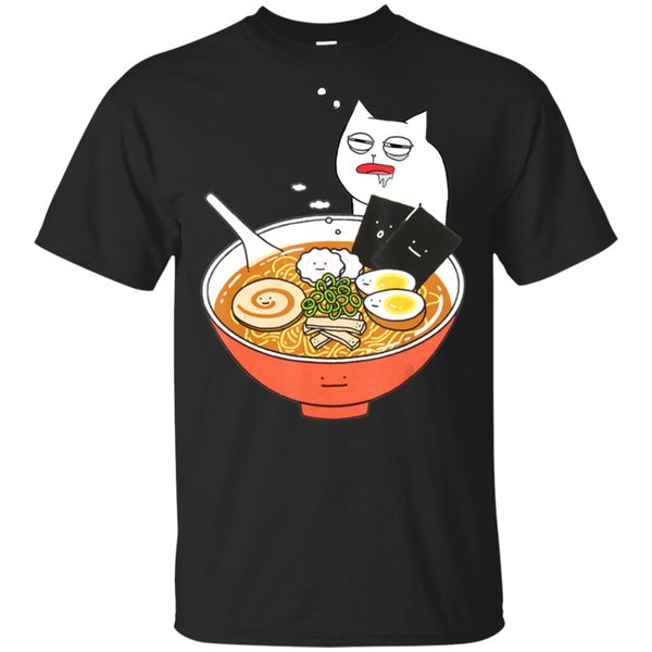 

kawaii ramen t-shirt kawaii anime tee black t-shirt m-xxxl slim fit tee shirt