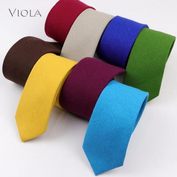 

solid classic colorful linen soft neck tie men business skinny tie 6cm stylish gift party dinner accessories high quality, Blue;purple