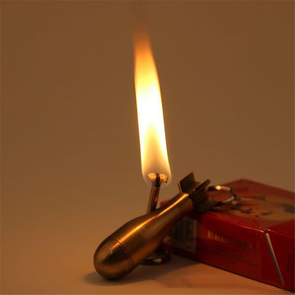 

kerosene lighter keychain reusable matches light multifunctional outdoor gold waterproof million matches keyring