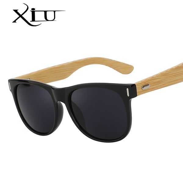 

sunglasses super vintage designer wood men women fashion rivet oculos de madeira 860 bamboo nerd brand, White;black