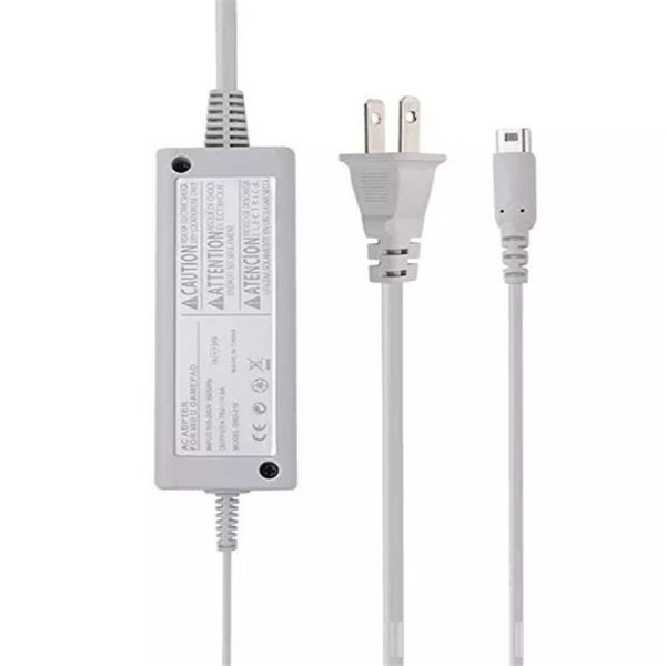 

ac power supply adapter cord plug for nintendo wii u gamepad remote controller