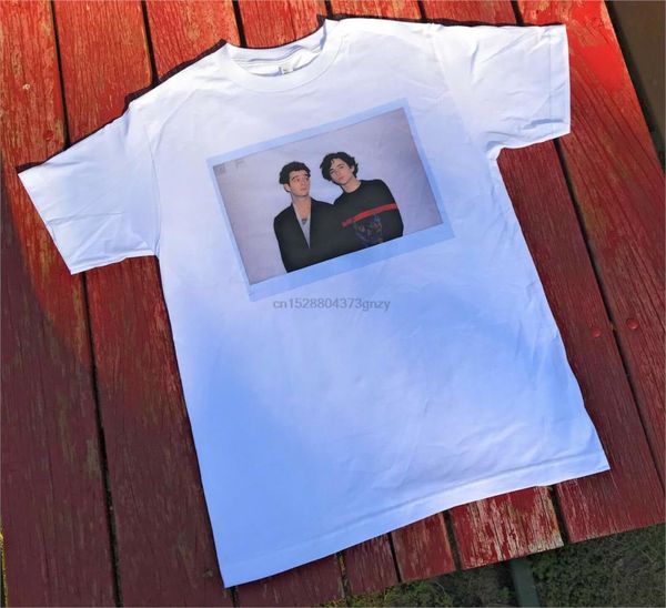 

the 1975 inspired matt healy and timothee chalamet shirt men short sleeve tee