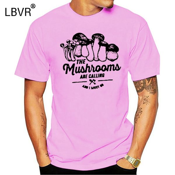 

the mushrooms are calling and i must go t-shirt(1