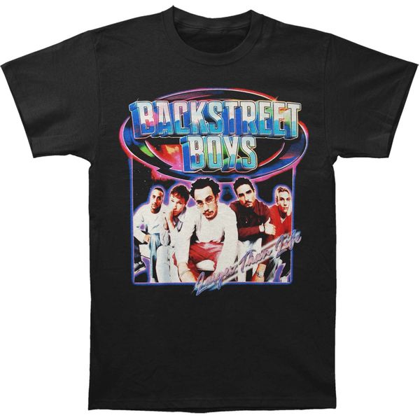 

funny t shirt men novelty tshirt backstreet boys larger than life t-shirt mans unique cotton short sleeves o-neck tee