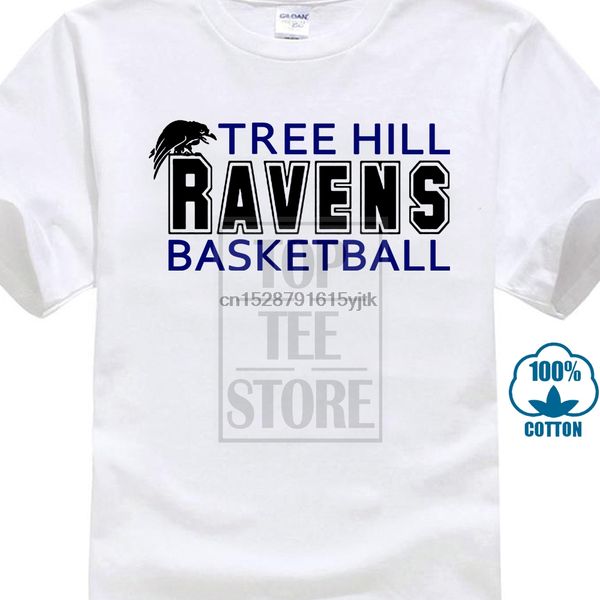 

новый стиль футболка tree hill вороны tv show one - mens хлопка тенниски